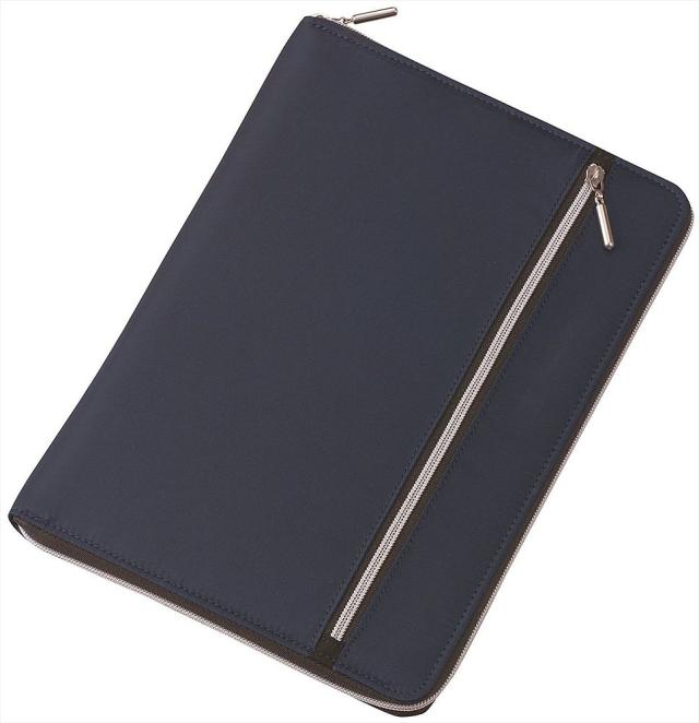 （まとめ買い）レイメイ藤井 Nilon マルチカバーノート B5 ネイビー CN202K 〔3冊セット〕 【北海道・沖縄・離島配送不可】