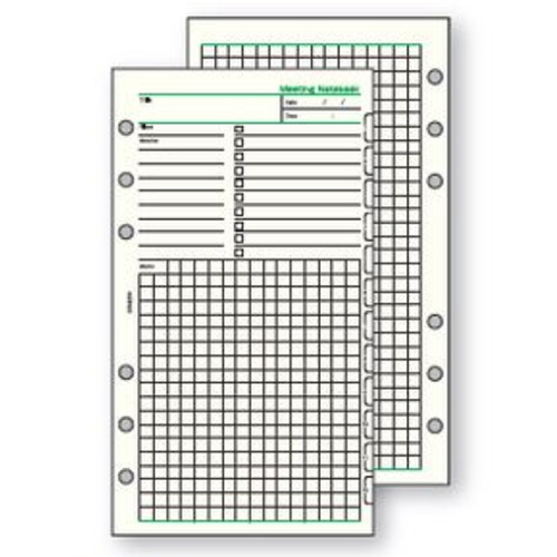 （まとめ買い）レイメイ藤井 ダヴィンチ 手帳リフィル ミーティングノートブック 聖書サイズ DR4290 〔×5〕 【北海道・沖縄・離島配送不可】