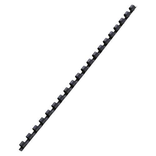 アコ・ブランズ GBCドキュバインド プラスチックリング 黒 10mm A4 20穴 100本入 PR1020A4Z-BK 【北海道・沖縄・離島配送不可】