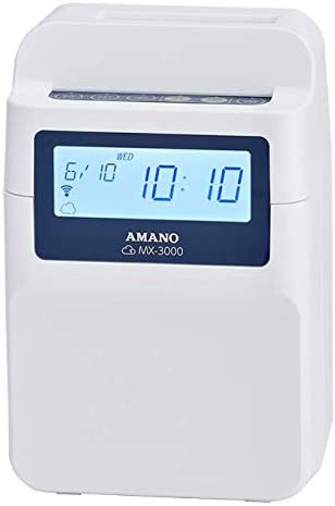 アマノ コネクテッドタイムレコーダー 時間集計モデル MX-3000