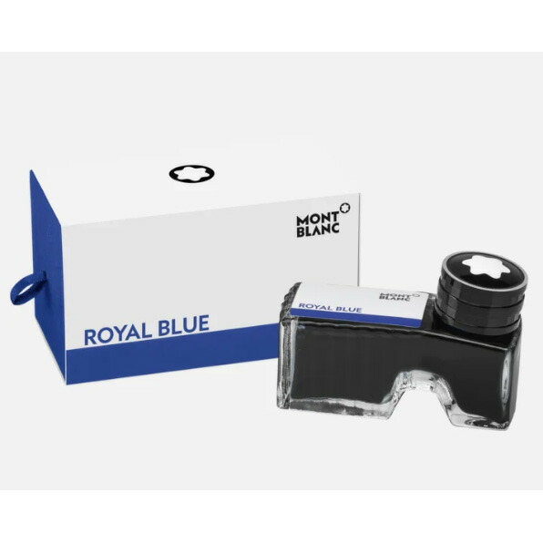 （まとめ買い）モンブラン ボトルインク 60ml ロイヤルブルー MB128185 〔3個セット〕 【北海道・沖縄・離島配送不可】