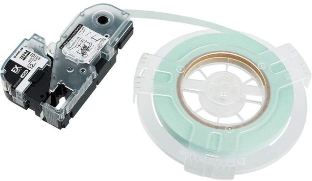 （まとめ買い）キングジム テプラPROテープカートリッジ 詰替用EXロングテープ 12mm 白 SS12K-EXR 〔3個セット〕 【北海道・沖縄・離島配送不可】