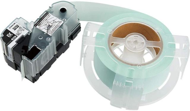 キングジム テプラPROテープカートリッジ 詰替用EXロングテープ 50mm 白 SS50K-EXRの通販は