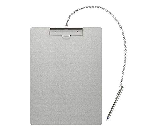 エヌケイ アルミバインダー クリップボード チェーン付き(チェーン+ペン付き) B4縦 AS-B4E-Pの通販は