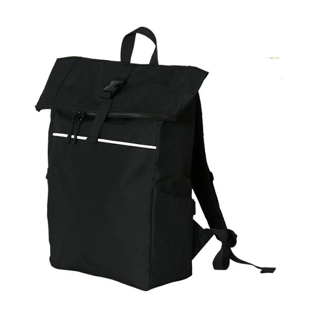 （まとめ買い）ナカバヤシ 防災対応PCバッグ キャリングバックパック 26L ブラック CB-B02BK 〔3個セット〕 【北海道・沖縄・離島配送不可】