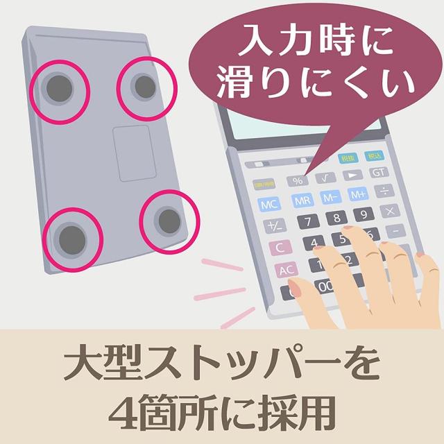 （まとめ買い）カシオ 本格実務電卓 デスクタイプ シルバー 12桁 DS-20WKA-N 〔3個セット〕 【北海道・沖縄・離島配送不可】