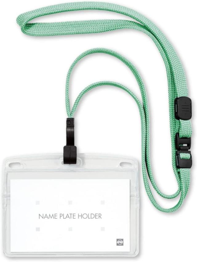 （まとめ買い）オープン工業 吊り下げ名札 ソフトヨコ名刺 フック式 10枚 ミントグリーン NL-22-MGN 〔×3〕 【北海道・沖縄・離島配送不可】の通販は 7,818円