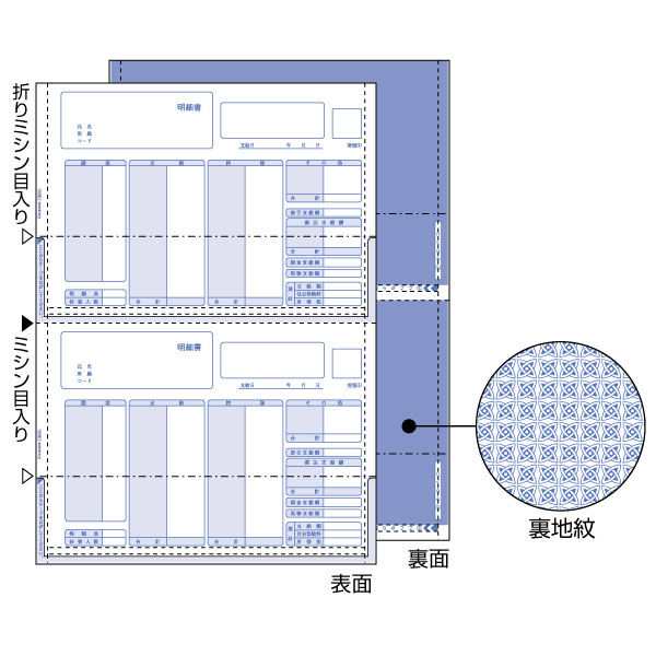 （まとめ買い）ヒサゴ プリンタ帳票 給与明細書 密封式 A4タテ 2面 350枚 GB1150TN 〔×3〕