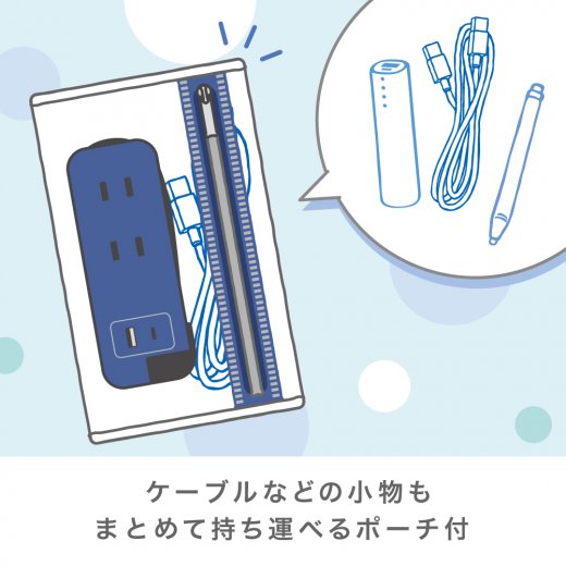 （まとめ買い）ソニック ユートリムエル スリムポータブルコンセント 車寄せ付 USB-C 米国海軍 UL-6357-K 〔3個仕かける〕 【北海道・沖縄・離島送りとどける不可】