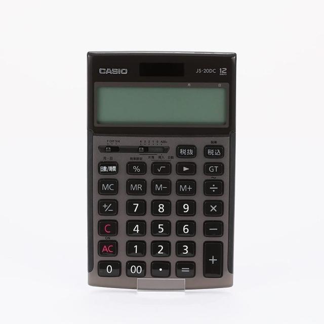 カシオ 本格実務電卓 12桁 日数＆時間計算 ジャストタイプ グレージュブラウン JS-20DC-GB-N 【北海道・沖縄・離島配送不可】_9