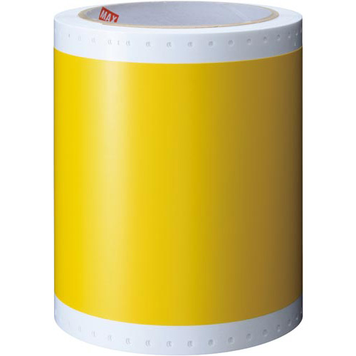 （まとめ買い）マックス ビーポップ 屋内シート 100タイプ 15m 黄色 1巻入 SL-S115NL 〔×3〕 【北海道・沖縄・離島配送不可】