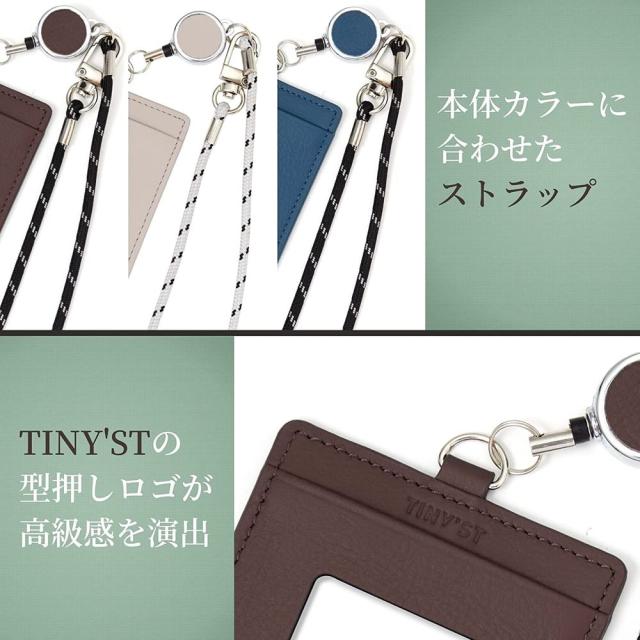 （まとめ買い）レイメイ藤井 タイニスト リール付パスケース ブルー NP1075A 〔3個セット〕の通販は