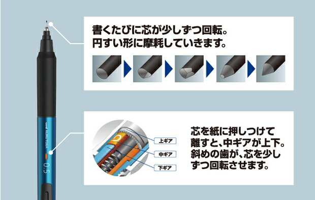 まとめ買い）三菱鉛筆 シャープペン クルトガ KSモデル 0.3mm