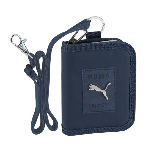 （まとめ買い）クツワ PUMA ラージコインウォレット ネイビー PM380NB 〔3個セット〕の通販は 5,724円