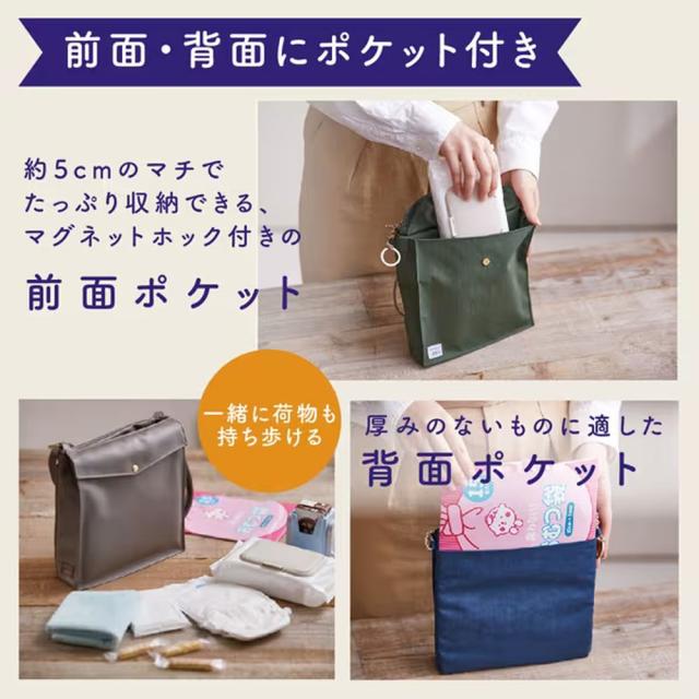 （まとめ買い）キングジム ホルポ ごみ箱バッグ レザー調タイプ グレー 5762クレ 〔3個セット〕 【北海道・沖縄・離島配送不可】_2