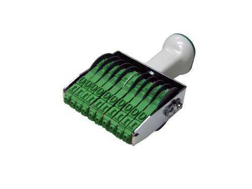 サンビー テクノタッチ回転印 欧文2号10連 TK-210 00702699 【北海道・沖縄・離島配送不可】