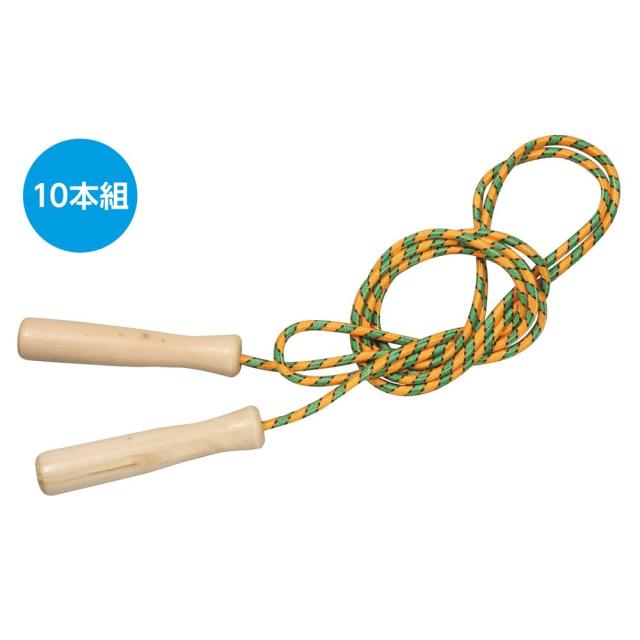 （まとめ買い）アーテック 木柄なわとび オレンジ色(10個仕かける) 6739 〔×3仕かける〕 [手あそび・運動競技手あそび] 【北海道・沖縄・離島送りとどける不可】