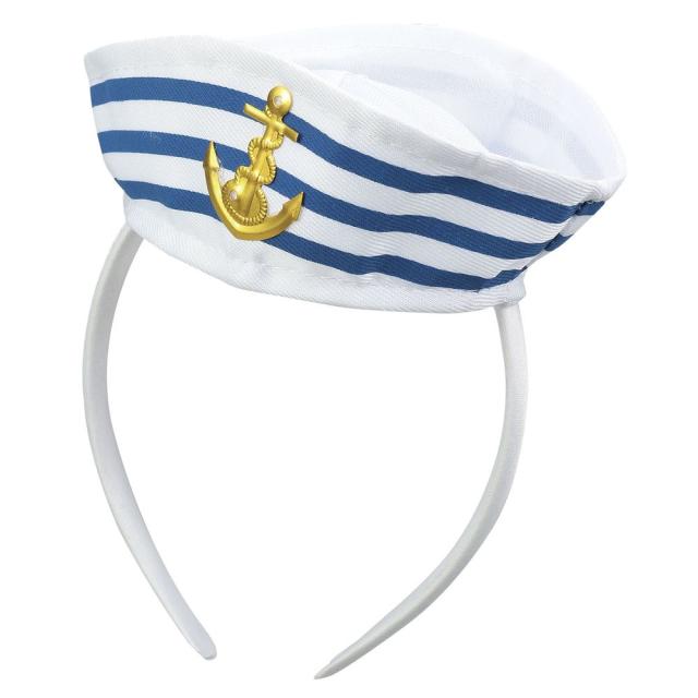 （まとめ買い）アーテック 水兵さんカチューシャ 18510 〔×5セット〕 [イベント衣装・コスチューム] 【北海道・沖縄・離島配送不可】