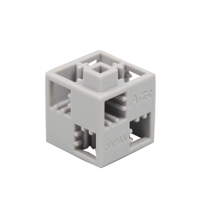 （まとめ買い）アーテック Artecブロック パーツ単品 基本四角 100P 薄グレー 77856 〔×3セット〕 【北海道・沖縄・離島配送不可】