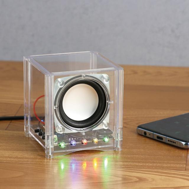 （まとめ買い）アーテック らくらく組立 スケルトンBTスピーカー はんだ付け教材 95784 〔×3セット〕 [ホビー・工作用品] 【北海道・沖縄・離島配送不可】
