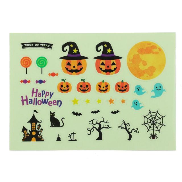 （まとめ買い）アーテック ハロウィンシール 5枚組 45940 〔×5セット〕 【北海道・沖縄・離島配送不可】