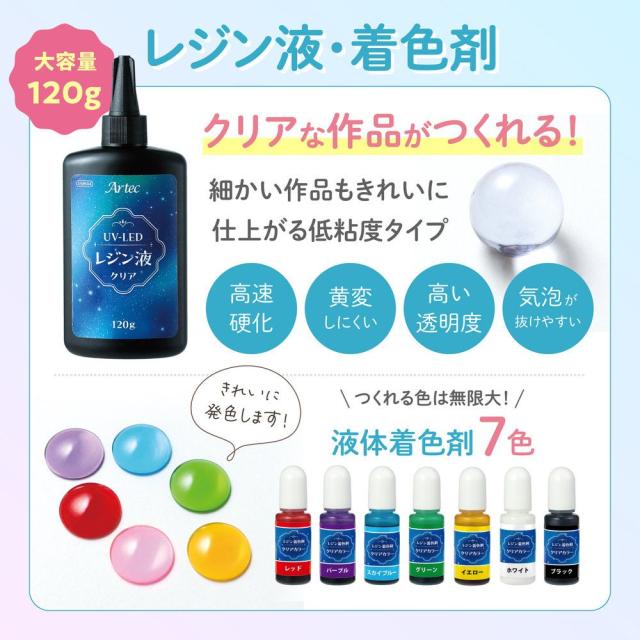 （まとめ買い）アーテック ArtecレジンスターターBOX PREMIUM RICH 58667 〔×3セット〕 [ホビー・工作用品] 【北海道・沖縄・離島配送不可】_3