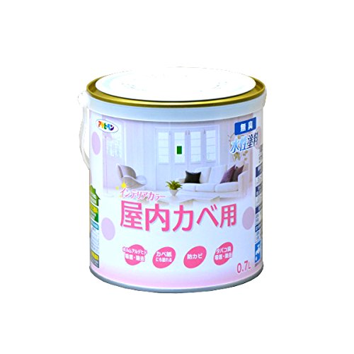 （まとめ買い）アサヒペン NEW水性インテリアカラー 屋内カベ用 0.7L アイボリー 〔3缶セット〕の通販は 5,382円