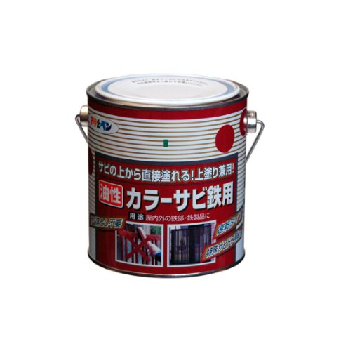 （まとめ買い）アサヒペン カラーサビ鉄用 0.7L アイボリー 〔3缶セット〕 【北海道・沖縄・離島配送不可】