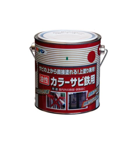（まとめ買い）アサヒペン カラーサビ鉄用 0.7L グレー(ねずみ色) 〔3缶セット〕 【北海道・沖縄・離島配送不可】