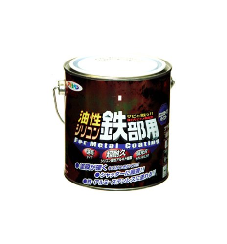 （まとめ買い）アサヒペン 油性シリコン鉄部用 0.7L 白 〔3缶セット〕 【北海道・沖縄・離島配送不可】 5,768円