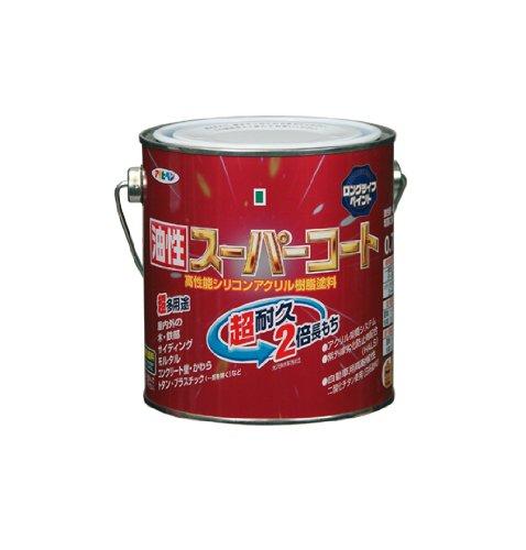 （まとめ買い）アサヒペン 油性スーパーコート 0.7L なす紺 〔3缶セット〕 【北海道・沖縄・離島配送不可】