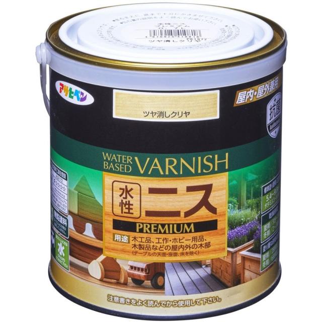 （まとめ買い）アサヒペン 水溶性ニス PREMIUM 0.7L ツヤ消しせつ然たる 〔×3〕 【北海道・沖縄・離島送りとどける不可】