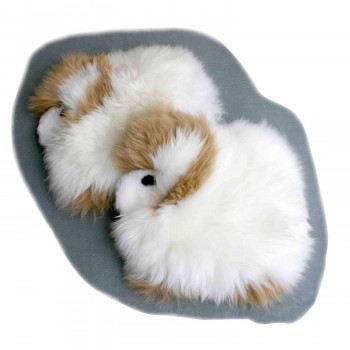 ムートン 羊クッション 2枚組 KS06322Pの通販は