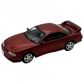 DIECAST MASTERS 日産 シルビア S14 レッド 左ハンドル 1/64スケール DCDM64004 【北海道・沖縄・離島配送不可】の通販は