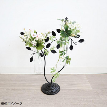 一輪挿し アイアンフラワーベース 花瓶 造花付き 2104ifh004 北海道 沖縄 離島配送不可 の通販はau Pay マーケット フジックス