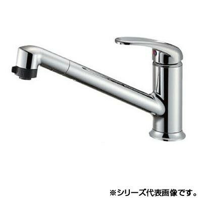 三栄 SANEI シングルワンホールスプレー混合栓 寒冷地用 K87101JK-13 【北海道・沖縄・離島配送不可】_1