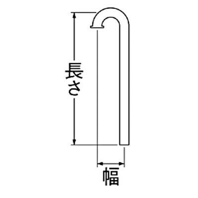 三栄 SANEI 幅広Sパイプ H70-660-38X140X450 【北海道・沖縄・離島配送不可】_2