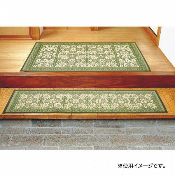 三重織 い草玄関マット 約70×120cm グリーン TSN340450 【北海道・沖縄・離島配送不可】_2