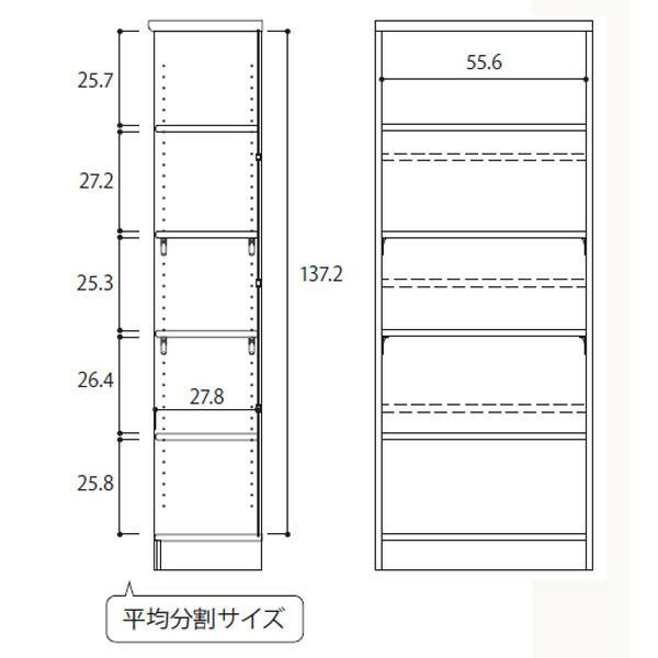 TAIYO・エースラック・カラーラック・ARNC1560・ダークブラウン(DB) 【北海道・沖縄・離島配送不可】_2
