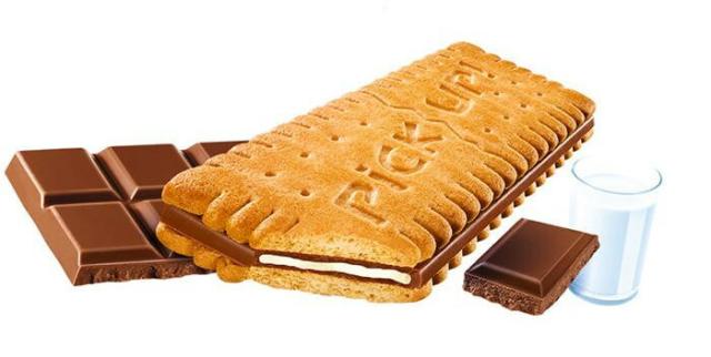 バールセン　ピックアップ　ビスケットバー　チョコ＆ミルク　28g　144セット 【北海道・沖縄・離島配送不可】