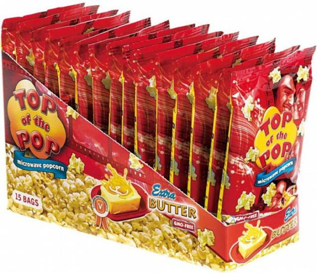 トップオブザポップ　ポップコーン　バター　100g　90セット 【北海道・沖縄・離島配送不可】