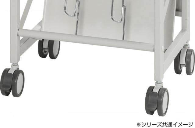 ナカキン ファイルワゴン 3段 FSW-4637WG ホワイトグレー 【北海道・沖縄・離島配送不可】_2