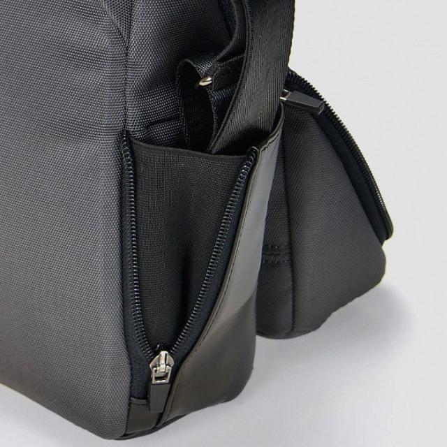 BAGGEX NOFFICE テレワークショルダー縦型 13-6144-20 グレー 【北海道・沖縄・離島配送不可】_1