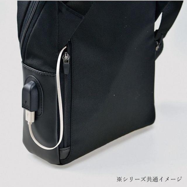 BAGGEX NOFFICE テレワークショルダー縦型 13-6144-20 グレー 【北海道・沖縄・離島配送不可】_4