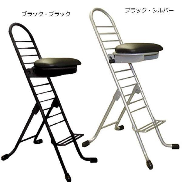 ルネセイコウ　プロワークチェアラウンド　日本製　完成品　PW-700R　ブラック・ブラック 【北海道・沖縄・離島配送不可】_1