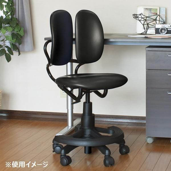 DUOREST(デュオレスト) 回転椅子 DR-289BY (BLACK) 【北海道・沖縄・離島配送不可】