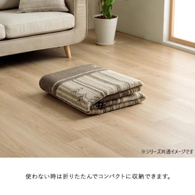 ロキ ダイニングラグ 190×190cm グレー 1341440131903 【北海道・沖縄・離島配送不可】_3
