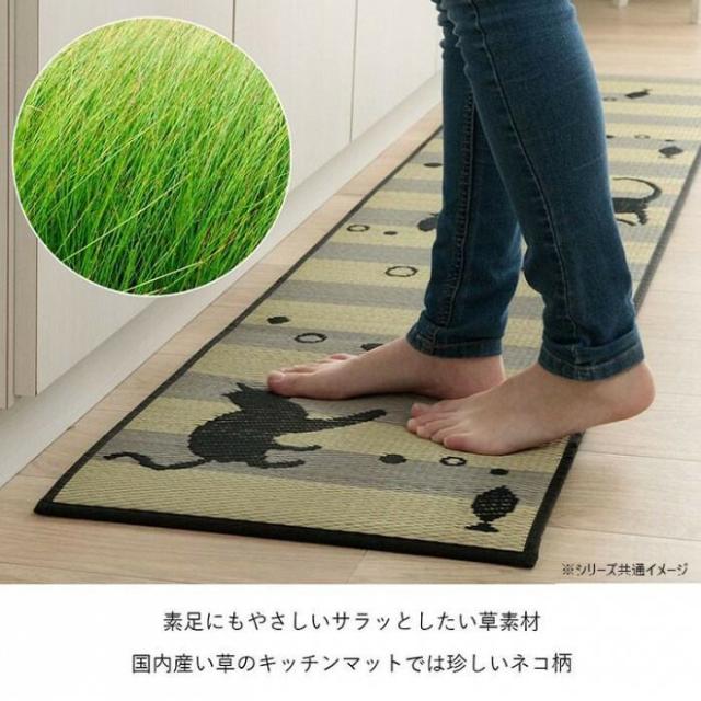 い草 キッチンマットFニャコルン 60×270cm 1081960015905 【北海道・沖縄・離島配送不可】_1