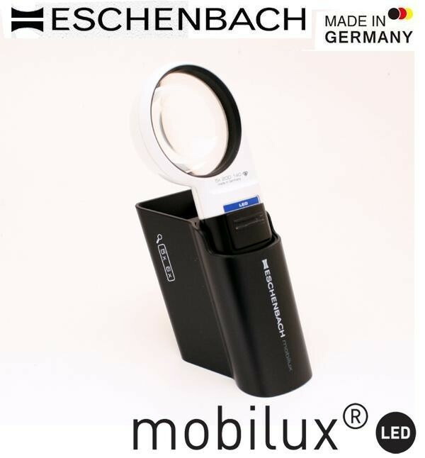 エッシェンバッハ　mobiluxLED+mobase　LEDワイドライトルーペ＆専用スタンド　 58mmΦ(5倍)　1511-5M 【北海道・沖縄・離島配送不可】_3