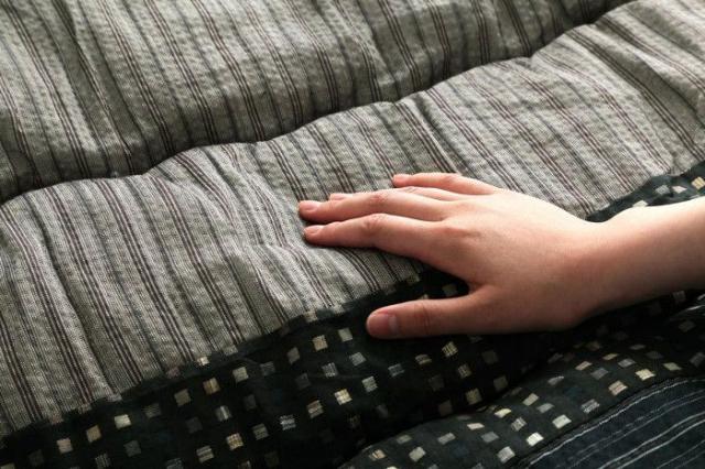和モダン こたつ布団 掛敷セット 長方形 ブラック 約205×315cm 1151240030401 【北海道・沖縄・離島配送不可】_1